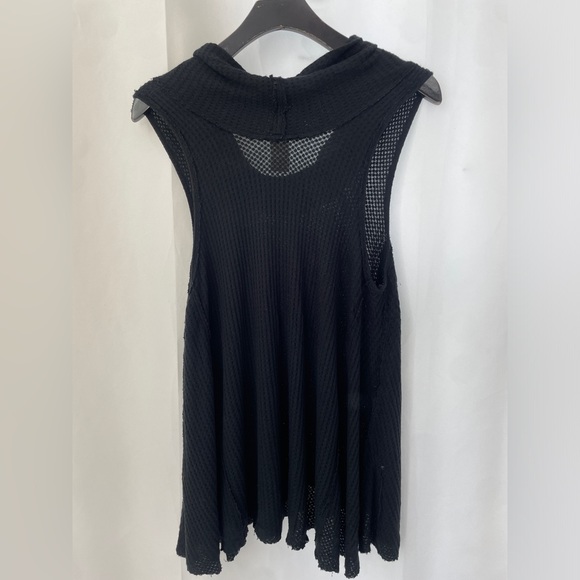 Free People - We the Free Swing It Cowl Top in Black - Picture 4 of 6